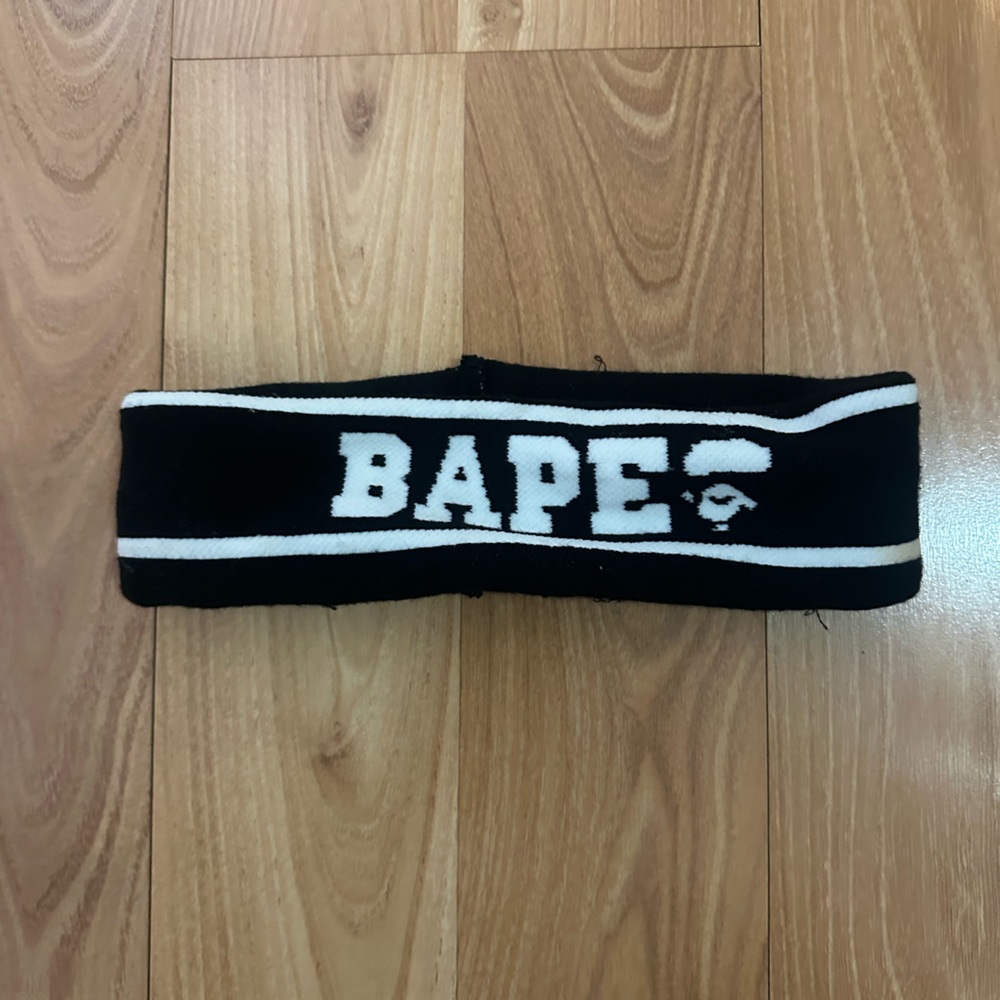 Bape Monochrome Logo Headband